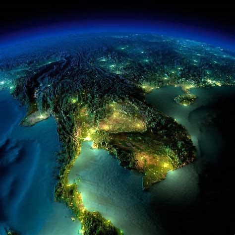 晚上圖|Night Earth: Discover the Beauty of Our Planet at Night